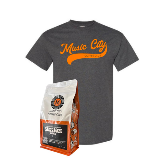 Orange Script Tee & Session Blend Bundle