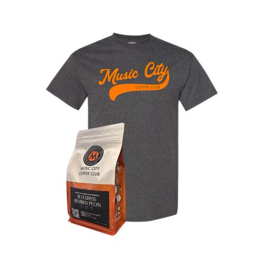 Orange Script Tee & Bluegrass Bourbon Pecan Bundle