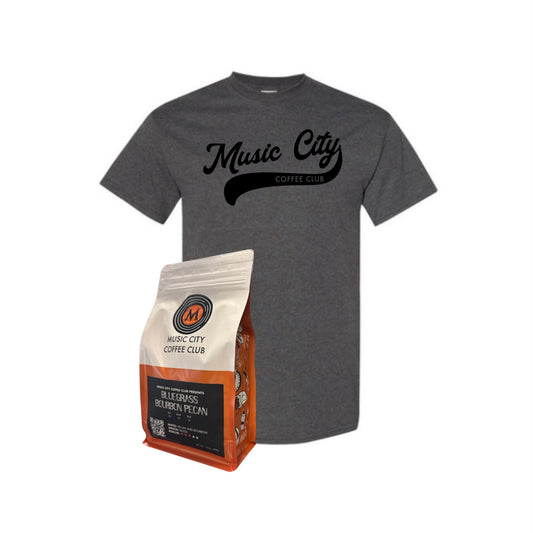 Black Script Tee & Bluegrass Bourbon Pecan Bundle