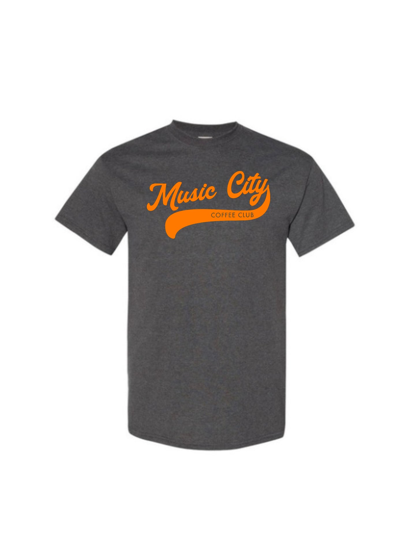 Orange Script Tee