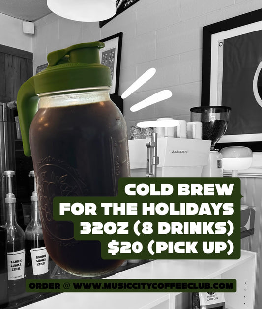 32oz - Cold Brew Concentrate